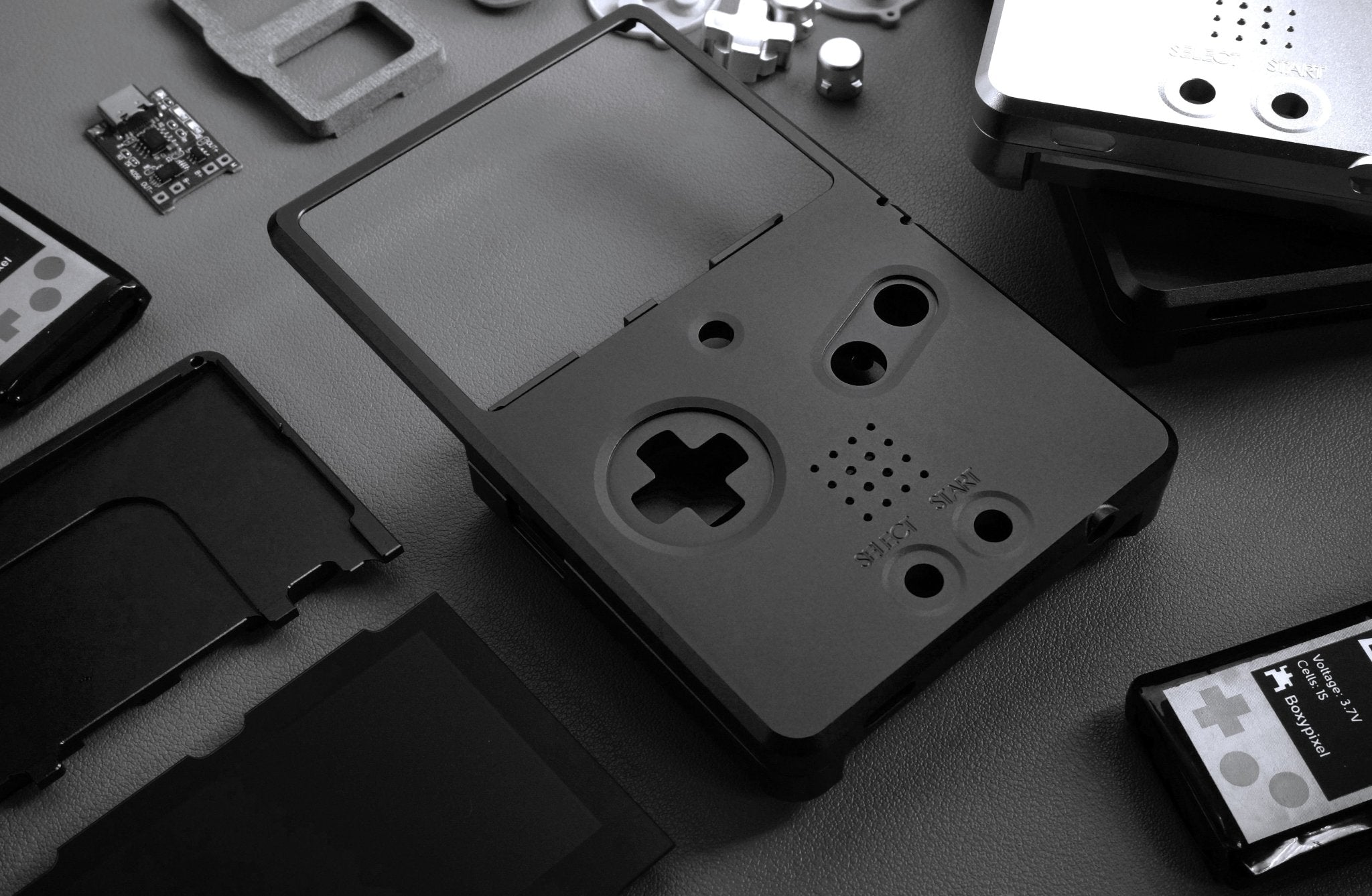 Game Boy Advance SP (GBA-SP) Metal Unhinged Custom Kit Builder