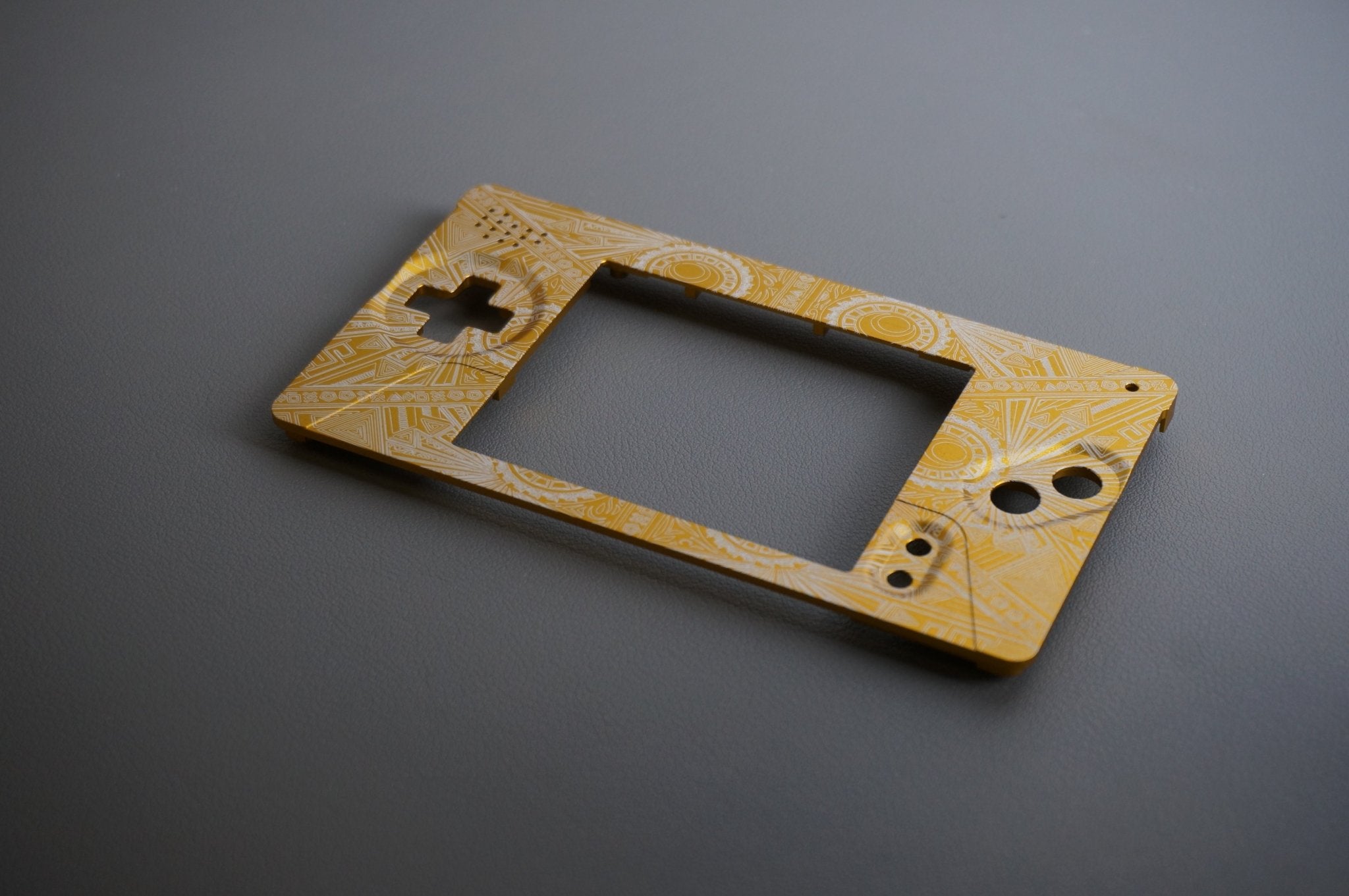 Nintendo DS Lite Macro CNC Front Machined Shell - Boxy Pixel